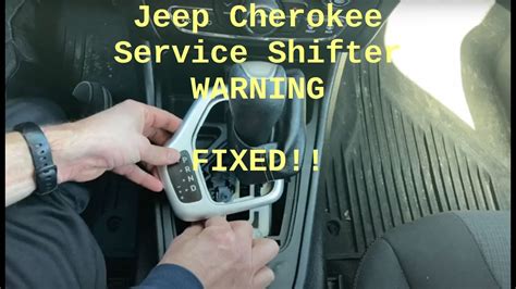If I recall correctly the transfer case <strong>shifter</strong> has the chrome piece below the knob like the auto-trans knob. . 2016 jeep cherokee service shifter